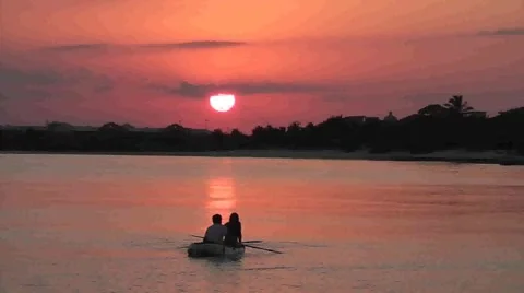 In love couple Stock Footage 1060848