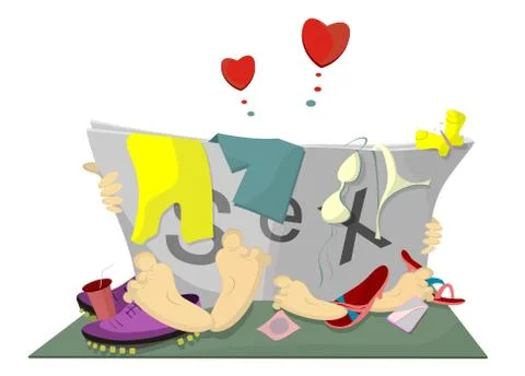 Love couple Stock Illustration