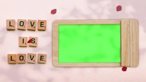 LOVE COUPLE MEMORY FRAME Stock Footage 261485686