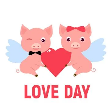 Love day Stock Illustration