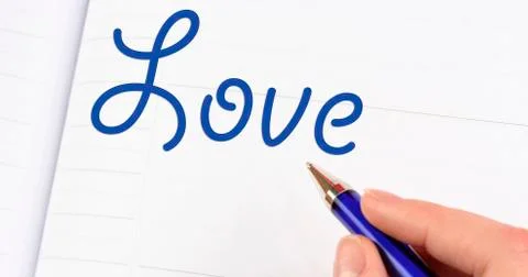 Love declaration Stock Illustration