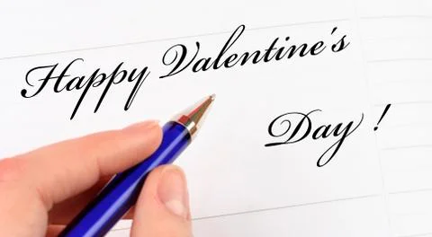 Love declaration Stock Photos