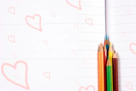 Love declaration Stock Photos