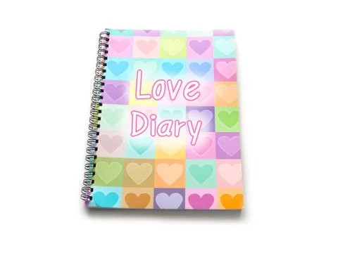 Love Diary Stock Photos