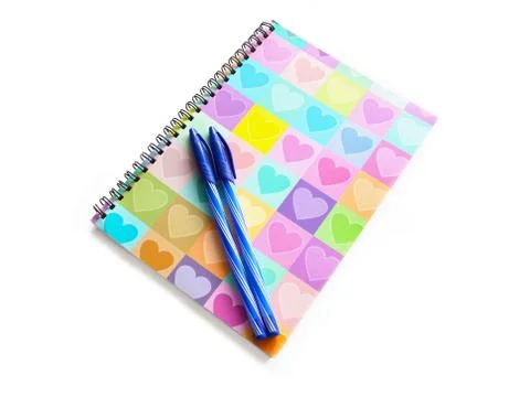 Love Diary Stock Photos