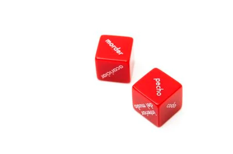 Love dice Stock Photos