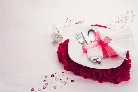 Love dinner Stock Photos