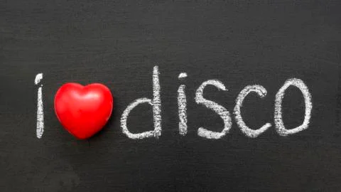 Love disco Stock Photos