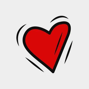 Love Doodle Stock Illustration