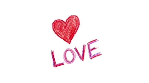 Love doodles, seamles pattern, motion background 1 Vídeos de archivo 333578950
