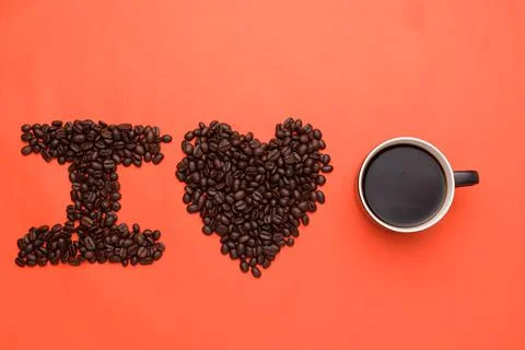 Love drinking coffee to increase energy Stock Photos