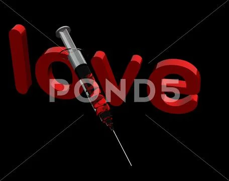Love drug Stock Illustration