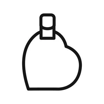 Love Elixir icon Black line art vector Stock Illustration