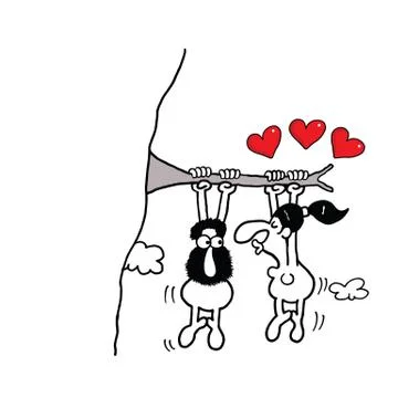 Love everywhere Stock Illustration