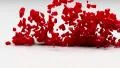 Love explosion with reverse motion HD Footage