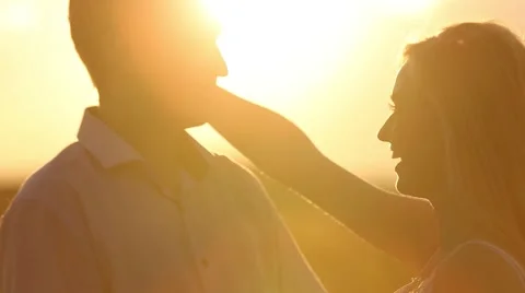 Love Field Sunset Stock Footage 60385892