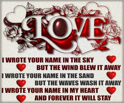 LOVE-FOREEVER Stock Illustration