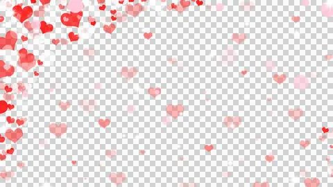 Love frame left top  Stock Illustration