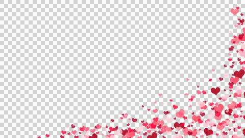 Love frame right side Stock Illustration