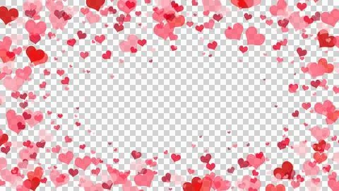 Love frame with sparkle Stock Illustration