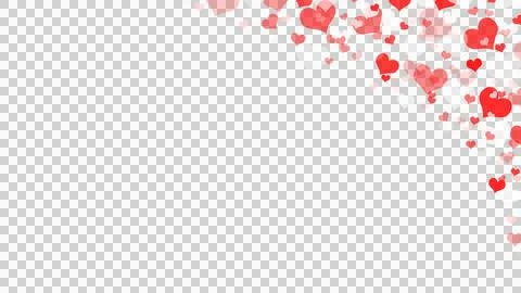 Love frame at top side Stock Illustration