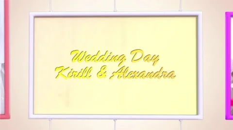 Love frames After Effects素材