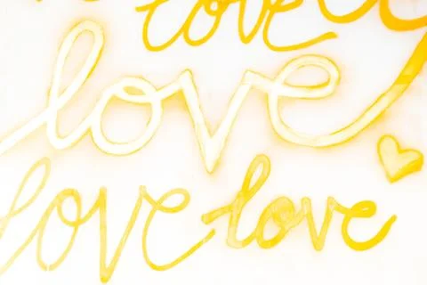 Love Graffiti Stock Photos