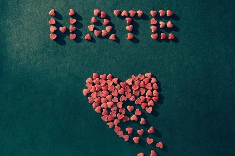 From love to hate. Stock Photos