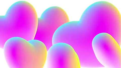 Love heart animation seamless loop isolated. Stock Footage 101699630