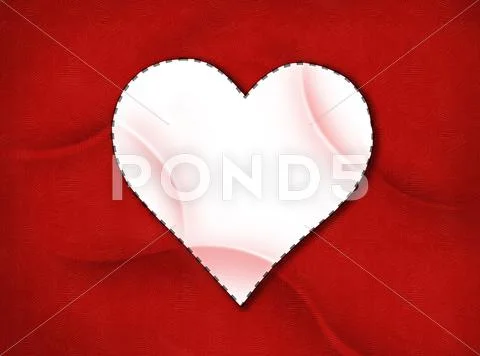 Love heart background Stock Illustration