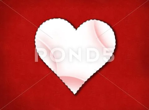 Love heart background Stock Illustration