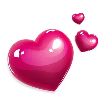 Love heart background Stock Illustration