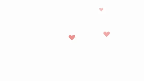 Love heart blinking on white background. Valentines Day concept Stock Footage 123146447