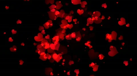 Love heart explode Video stock 293681