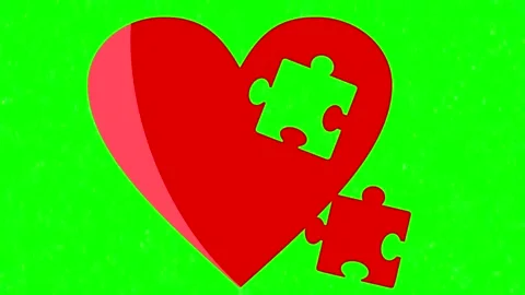 Love heart Stock Footage 168893672