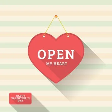Love Heart Illustrazione stock