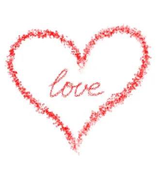 Love heart Stock Illustration