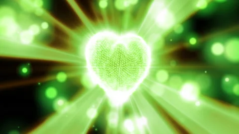 Love heart particle loop animation background Stock Footage 149925114
