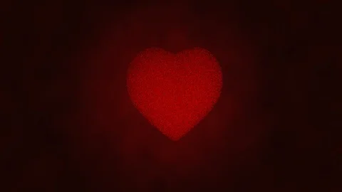 Love Heart Particles 스톡 동영상 125247075