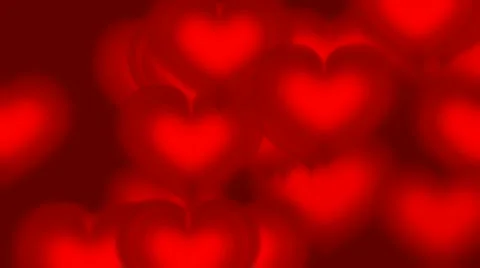 Love hearts Stock Footage 1017585
