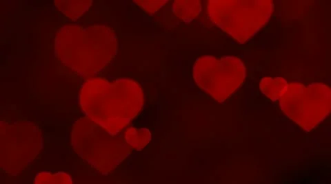 Love hearts Video stock 10887225