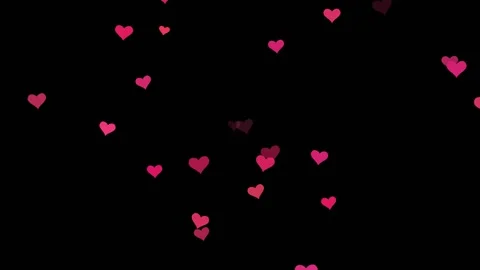 Love hearts Stock Footage 151315974
