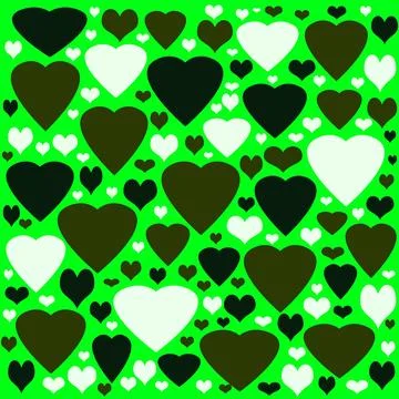 Love hearts Stock Illustration