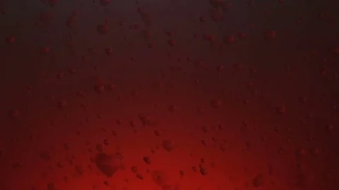 Love hearts.Abstract background. Stock Footage 84610253