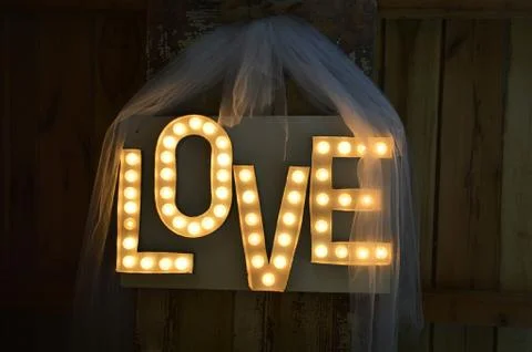 Love is Here Foto stock