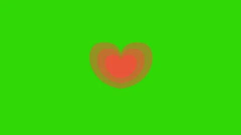 Love Icon Animation Chroma Key Vídeos de archivo 337593307