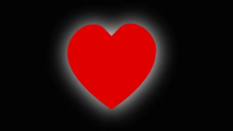 Love icon animation Video stock 297605092