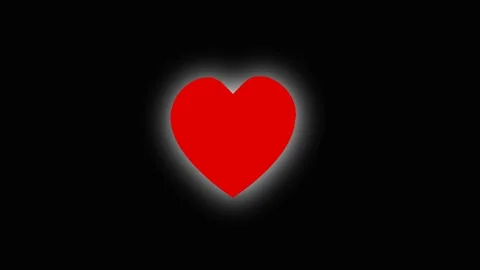 Love icon animation Stock Footage 297605099