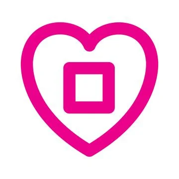 Love icon Stock Illustration