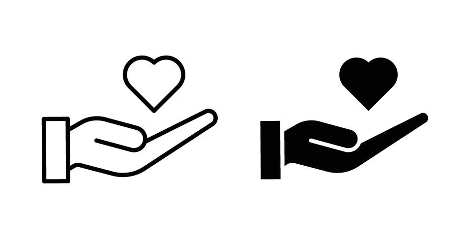 Love icon vector design illustrations Stock Illustration
